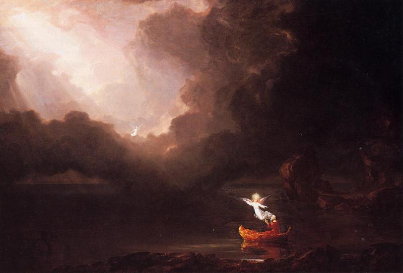 Thomas Cole Voyage of Life Old Age oil painting picture